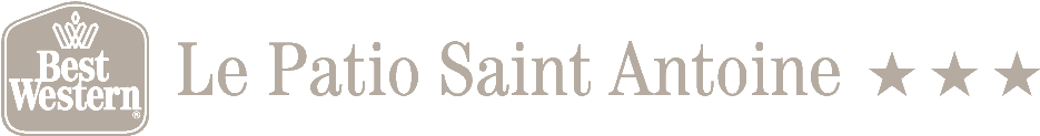 Best Western Patio Saint Antoine - Best Western (1182x355), Png Download