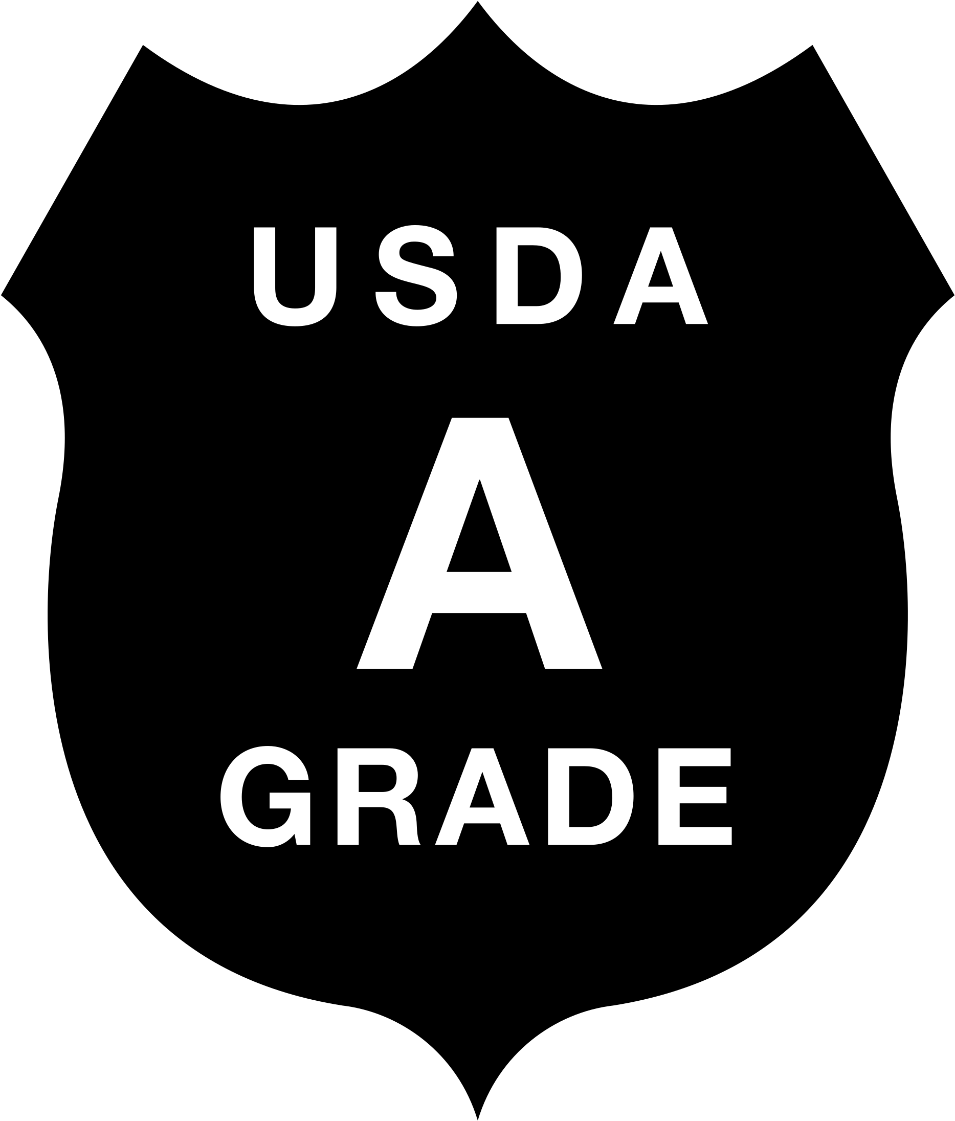 Usda Grade A Logo Png Transparent - Usda Grade A Logo (2400x2400), Png Download