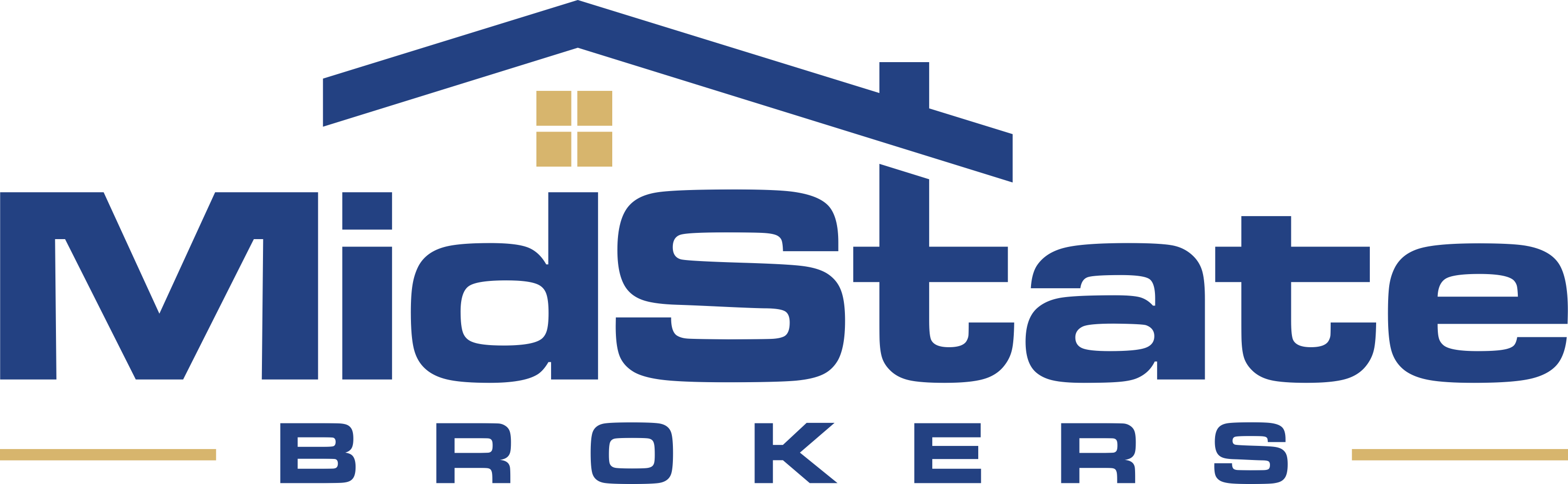 Logo - Midstate Brokers (2999x927), Png Download