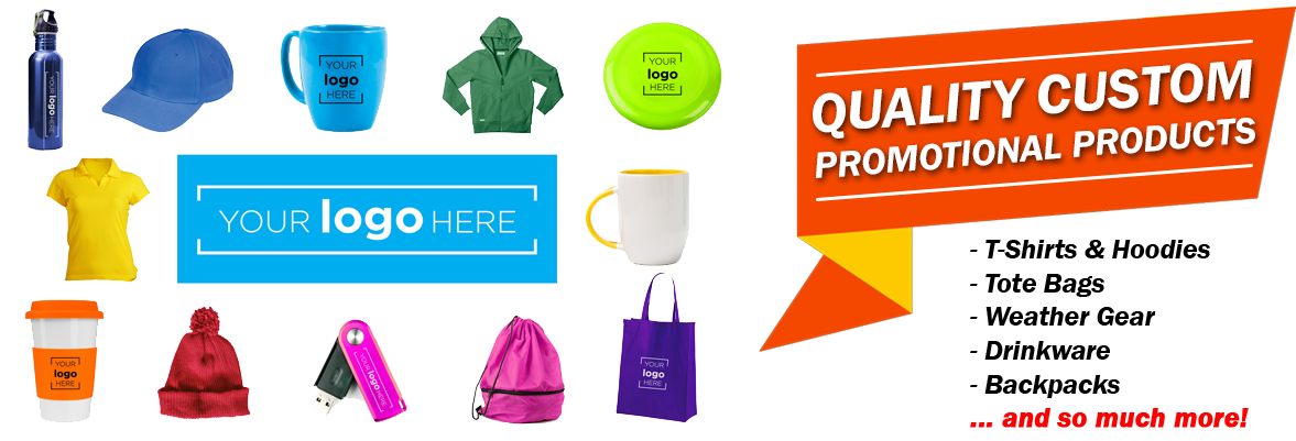 Sonu Promotional Products Supplier - Your Logo Here Promotional Items (1200x400), Png Download