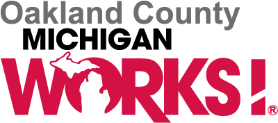 Oakland County Michigan Works - Southeast Michigan Works Logo (559x337), Png Download