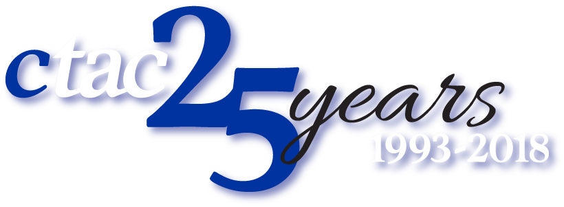 Ctac 25 Years Anniversary - Anniversary (820x301), Png Download