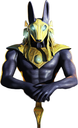 Anubis Png Transparent Images - Portable Network Graphics (300x493), Png Download