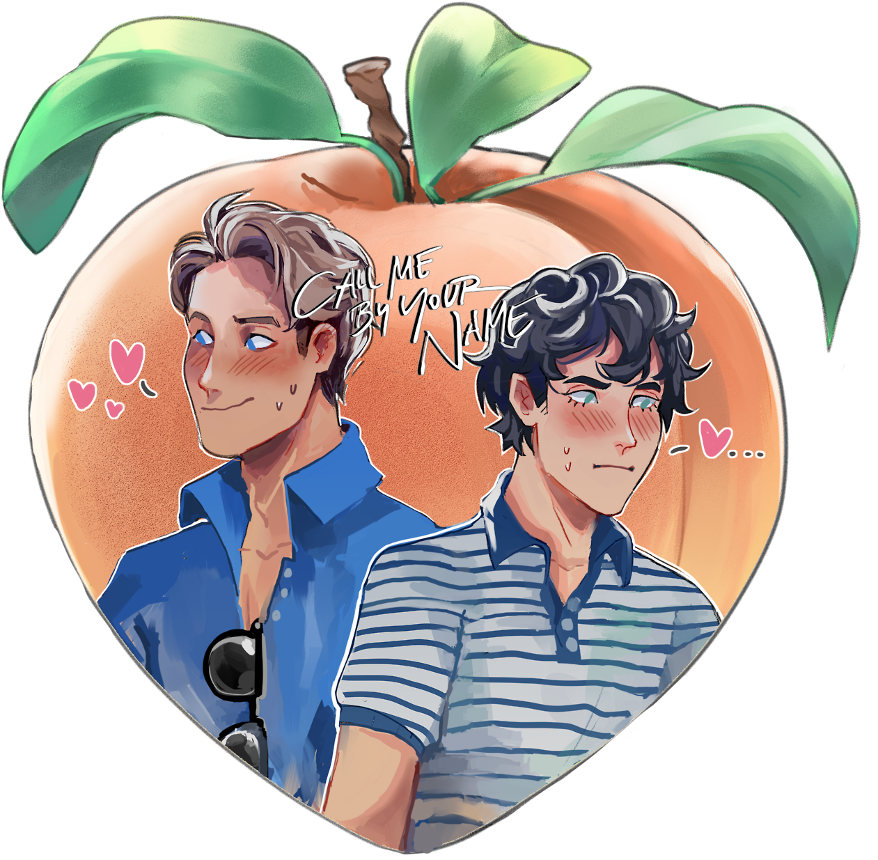 Http - //appei - Tumblr - Hi Yes Look At This Trash - Call Me By Your Name Anime (1280x1336), Png Download
