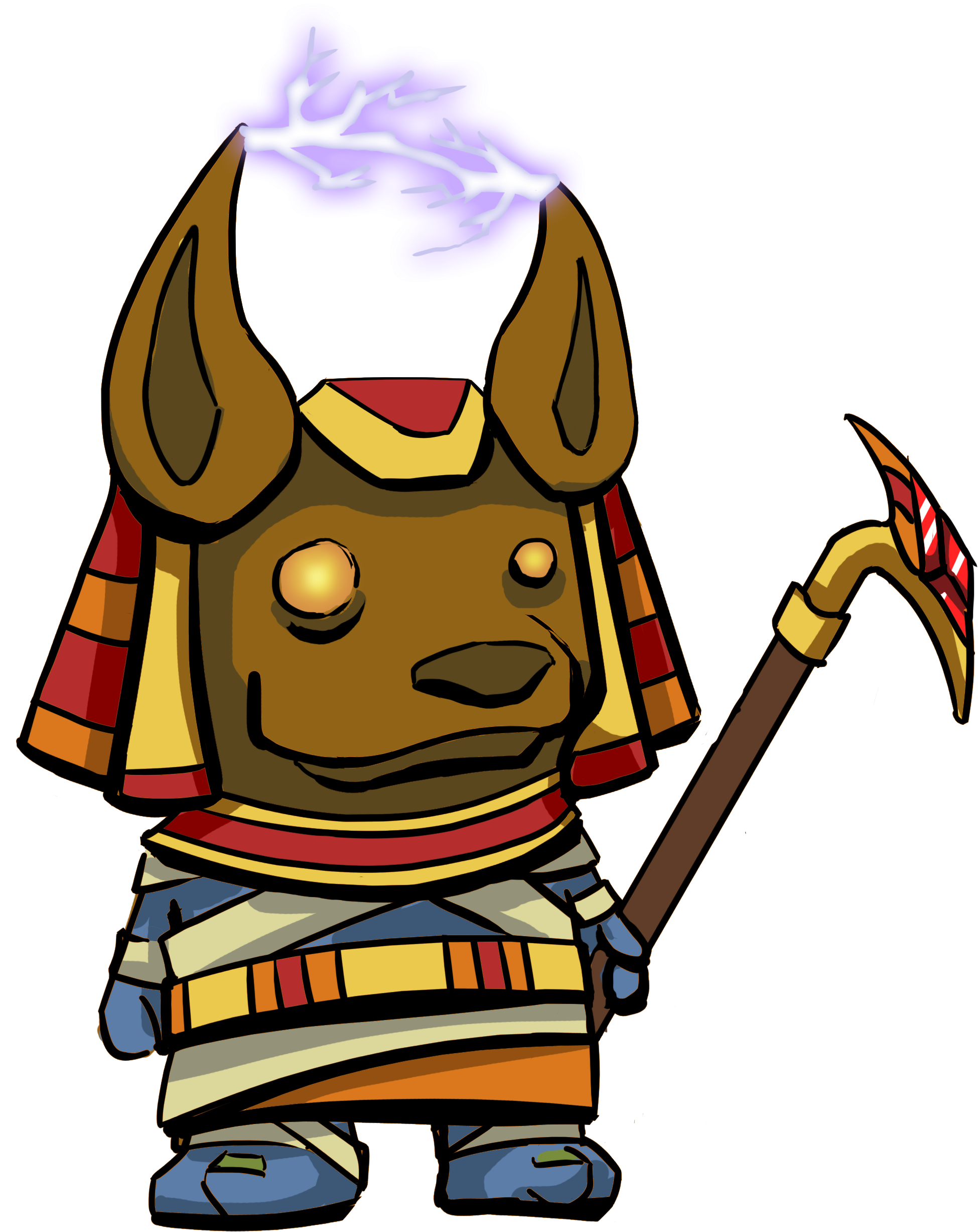Annubisdoggie - Book Of Dead In Ancient Egypt (2205x2652), Png Download