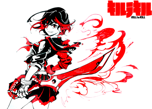 Tumblr Mpf4xr26hs1so4mlco2 R1 500 - Kill La Kill 6 (500x357), Png Download