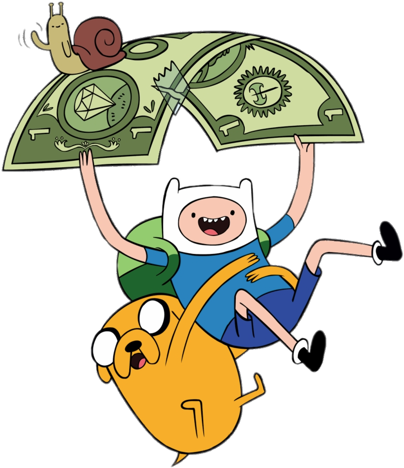 Finn And Jake Flying By Brianc1006 On Deviantart - Time With Finn And Jake (830x963), Png Download