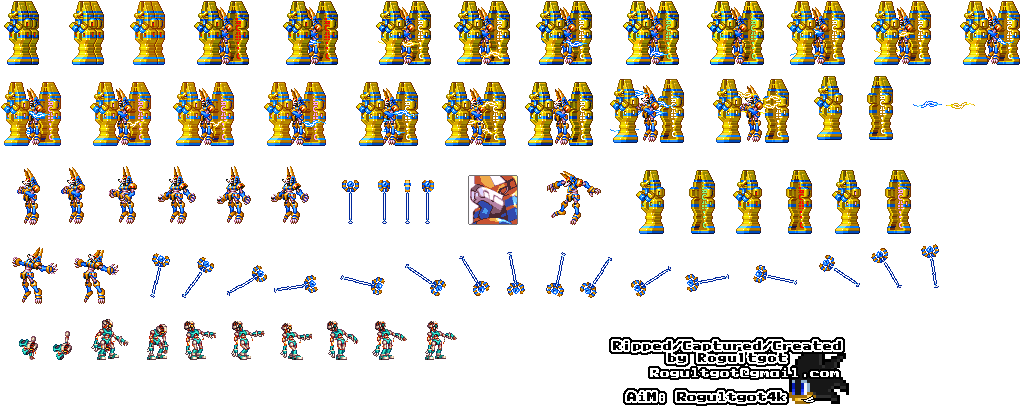 Click To View Full Size - Megaman Zero Anubis (1019x435), Png Download
