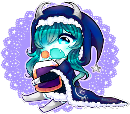 Kawaii Demon Chibi Tumblr Png Tumblr Devil Bats Daemon - Illustration (540x393), Png Download