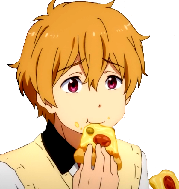 Anime Tumblr Icons - Nagisa Pizza (598x633), Png Download