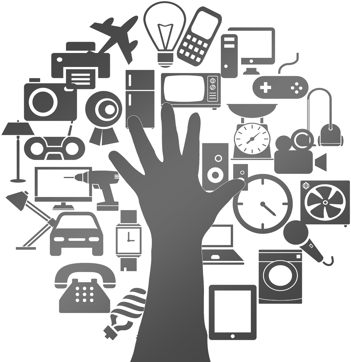 Smart Devices Can Be Hacked - Smart Devices (1293x1228), Png Download