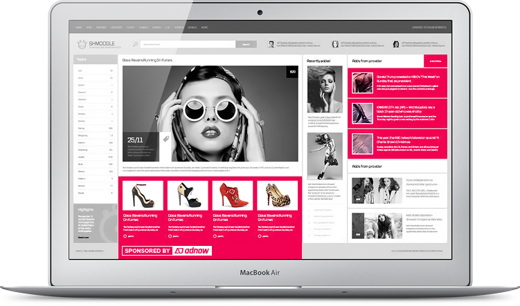 Native Media Ads - Native Ads Adnow (751x443), Png Download