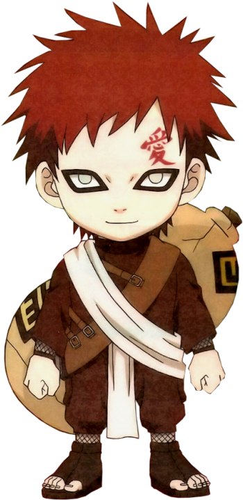 *gaara Chibi - Gaara Chibi (477x800), Png Download