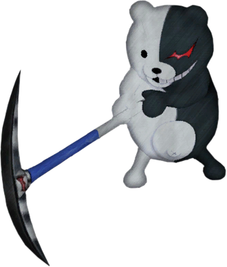 Drv3 Fifth Hidden Monokuma Model - Danganronpa (330x388), Png Download
