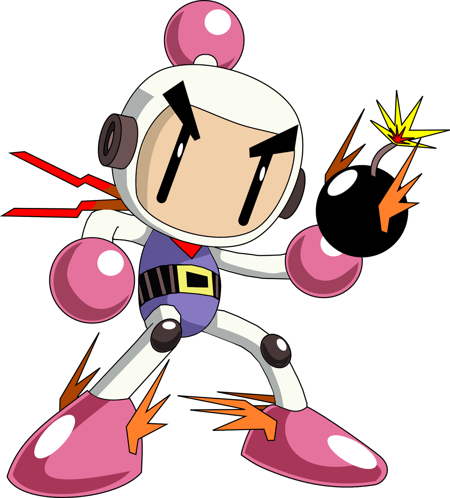 Bomberman Alado - Bomberman Png (1445x1600), Png Download