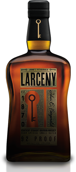 Larceny Bourbon Whiskey - 750 Ml Bottle (262x593), Png Download