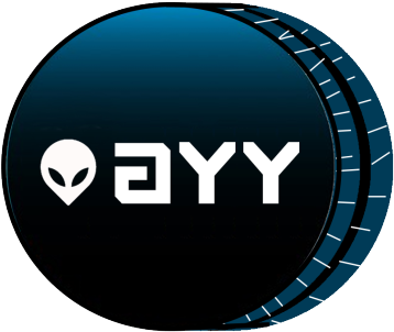 Ayy [lmao] Logo Contest Anonymous Mon Jan 29 - Circle (562x500), Png Download