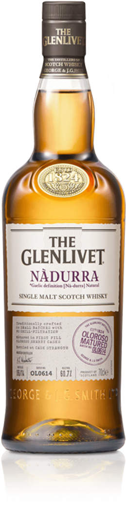Explore - Glenlivet Nadurra Oloroso Cask Whisky 700ml (320x1030), Png Download