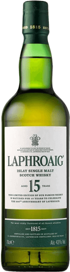 Laphroaig 15 Year Old - Laphroaig 15 Year Old Islay Single Malt Scotch Whisky (300x600), Png Download