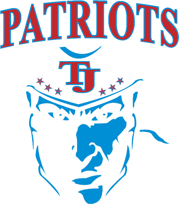 Thomas Jefferson Patriots - Thomas Jefferson High School Dallas Logo (584x664), Png Download