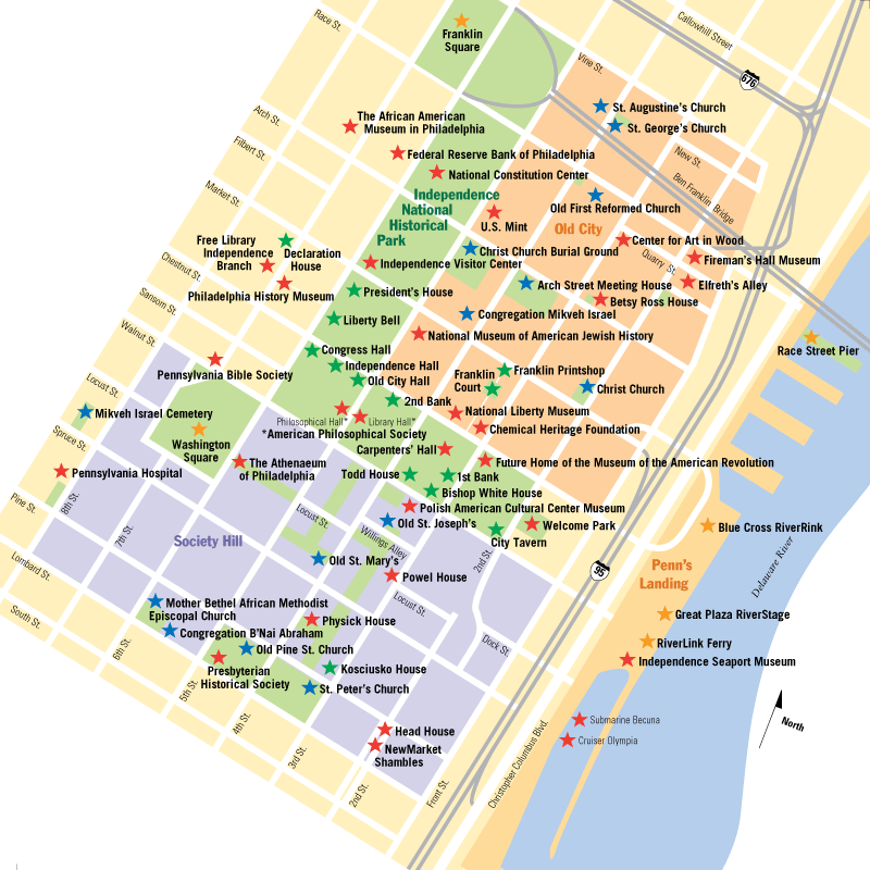 Map Of Philadelphia - Liberty Bell (800x800), Png Download