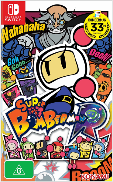 Super Bomberman Nintendo Switch - Games (600x600), Png Download