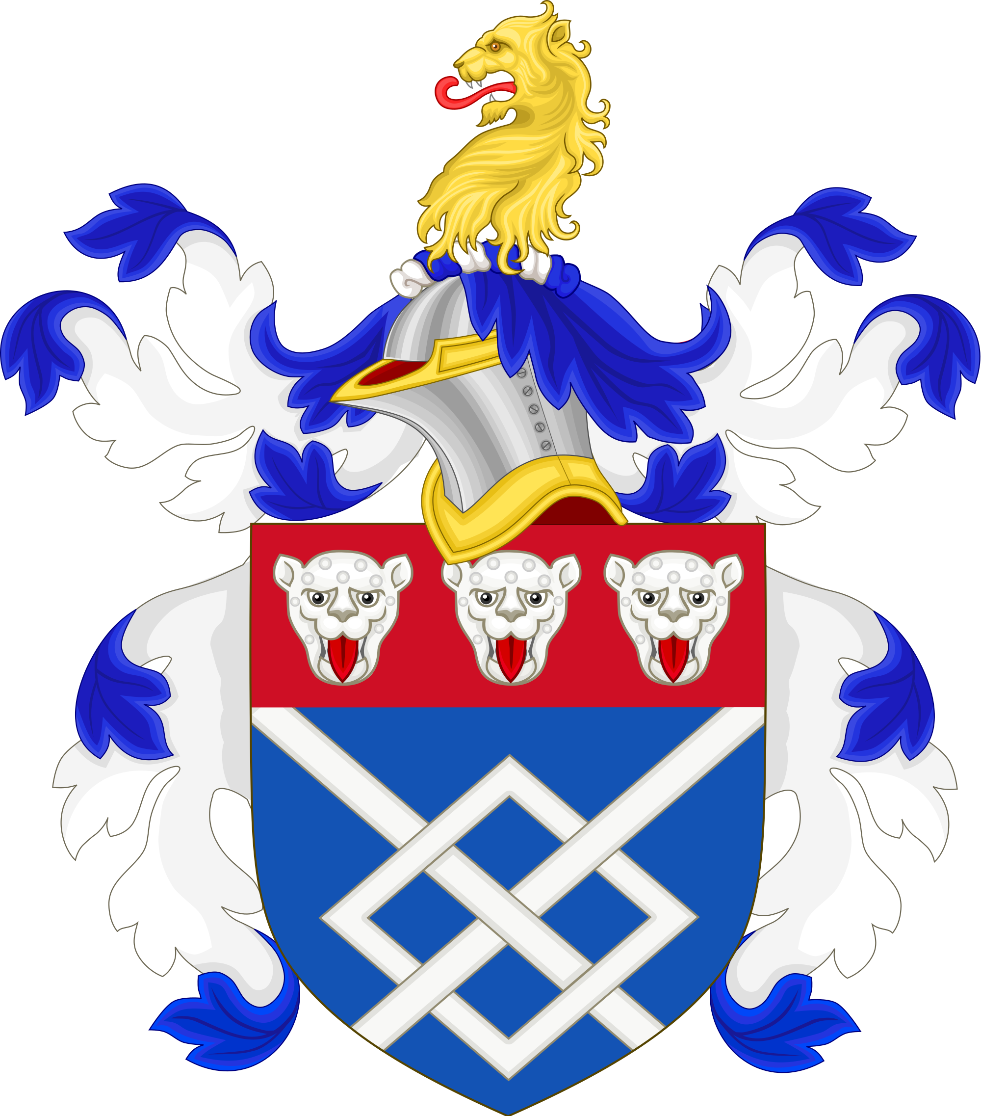 Open - Newcastle Coat Of Arms (2000x2274), Png Download