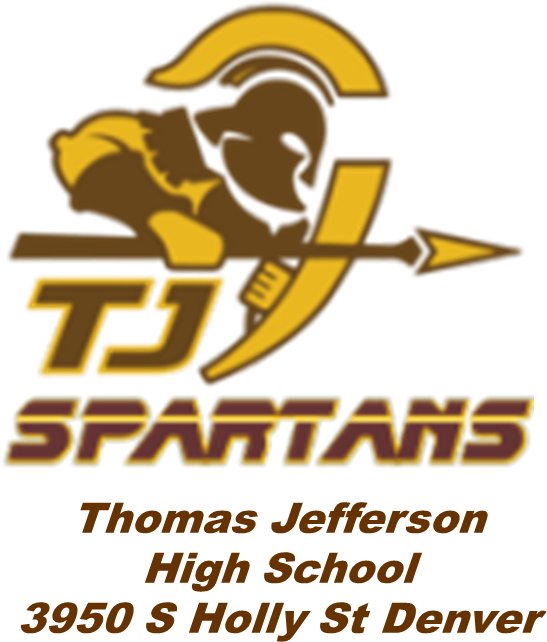 Thomas Jefferson Logo And Address - Thomas Jefferson High School Denver Logo (573x676), Png Download