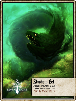 Shadow Eel (316x413), Png Download