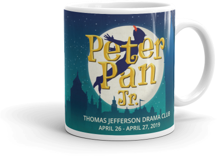 Peter Pan Jr - Mug (500x500), Png Download