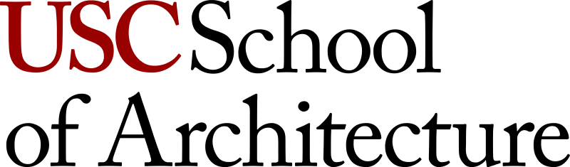 Usc School Of Architecture Logo (800x235), Png Download