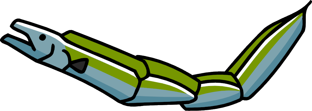 Cutlassfish Scribblenauts Wiki Fandom Powered By Wikia - Scribblenauts Fish (1060x377), Png Download