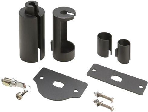 Pop-and-lock Pl7312 - Spare Shield Tire Lock - (black) (500x500), Png Download
