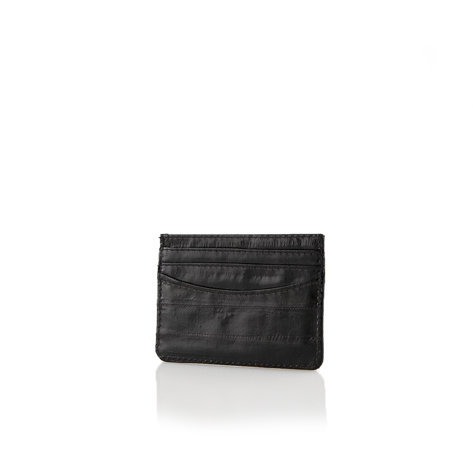 Eel Skin Card Holder - Wallet (973x973), Png Download