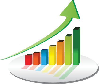 Maximize Your Profit - Sales Graph Vector Png (422x360), Png Download