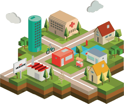 Gute Diese Neighborhood - Children Book Neighborhood (398x335), Png Download