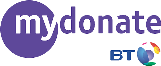 Bt Mydonate - Bt My Donate Button (574x248), Png Download