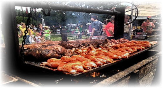 You Will Find Us At Many Events And Places Throughout - Bbq Wood Grill (556x300), Png Download
