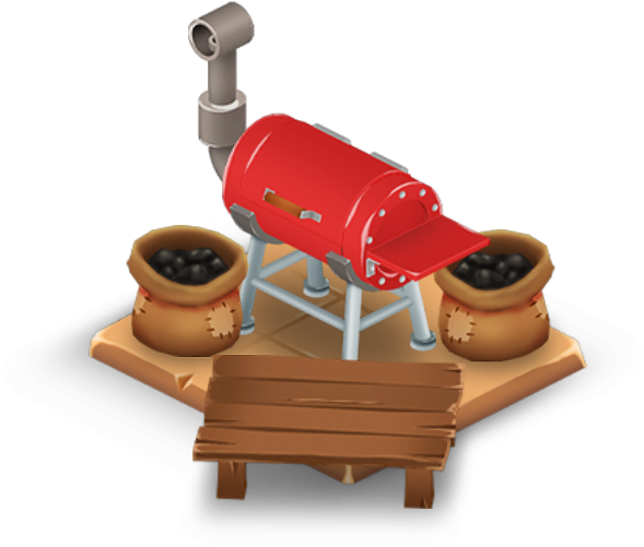 Bbq Grill - Hay Day Bbq Grill (588x588), Png Download