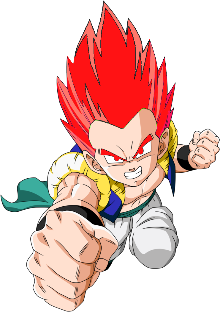 God Gotenks - Regular Gotenks (752x1063), Png Download