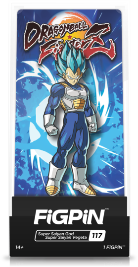Figpin Dragon Ball Fighterz Super Saiyan God Super - Figpin Dragon Ball (343x600), Png Download