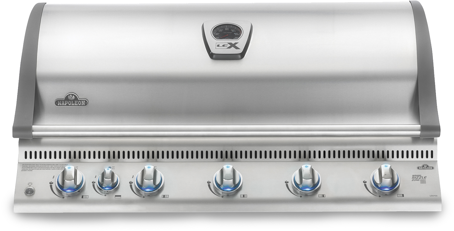 Bilex 605 Built In Gas Grill - Lex 730 Built-in Gas Grill - By Napoleon (1500x800), Png Download