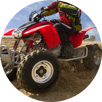 Motorcycle & Atv Tires In Riverside, - Atv Bike Tire (350x350), Png Download