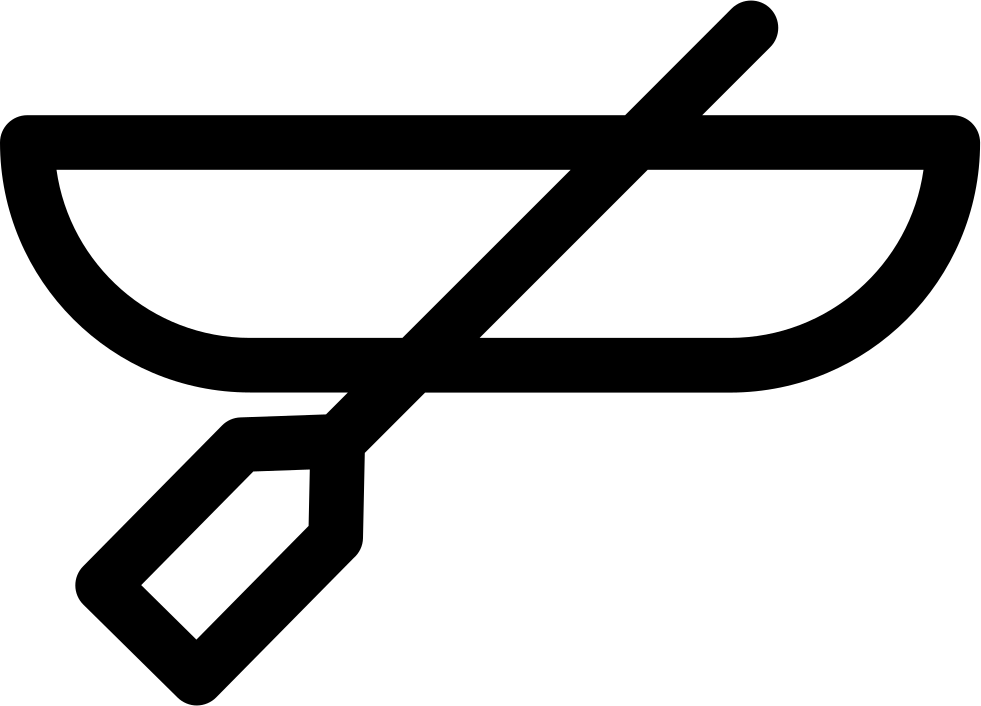 Canoe Comments - Canoe Svg (981x706), Png Download