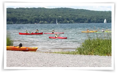 Canoe Lessons - Canoe (497x320), Png Download