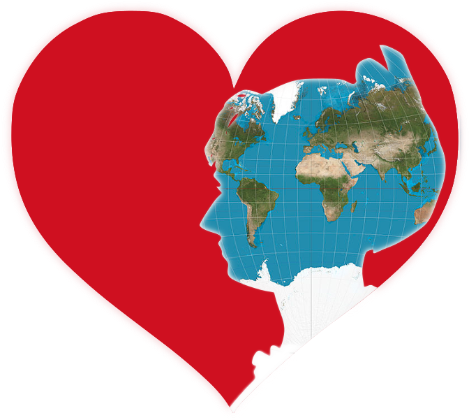 Women In Red World Logo 2 - Earth From Space Europe And Africa (700x635), Png Download