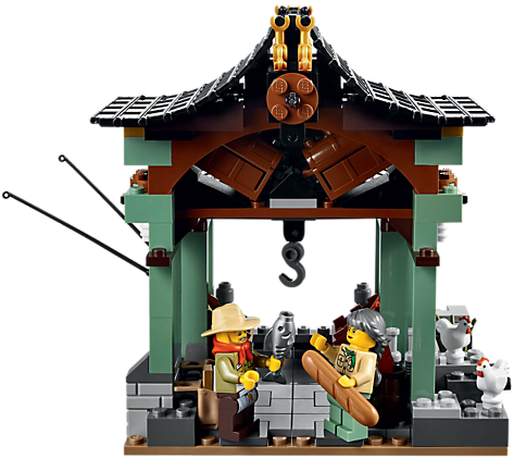 Temple Of Airjitzu - Lego: Creator Expert: Tower Bridge (10214) (800x600), Png Download