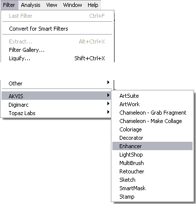 Select Plugins In The Filter Menu - Install Filters In Photoshop Cs6 (396x413), Png Download