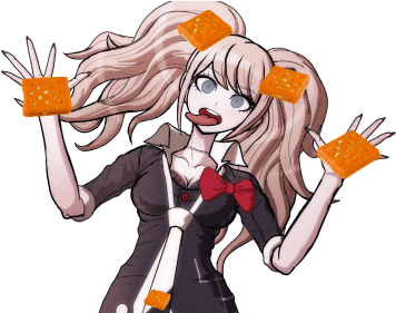 Fanmade Junko Cheese Crackers - Sprite Junko Enoshima (480x280), Png Download