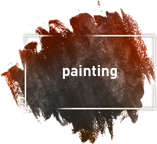 Oil/acrylic Painting On Canvas - Tiger Roar Pillow Sham (505x470), Png Download